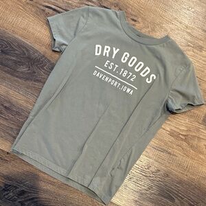Dry Goods Graphic Tee in Olive